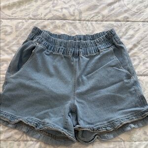 Shein Women's Blue Denim Shorts